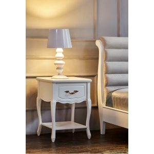 Класична приліжкова тумба Anastasia — RAL 9010, розпродаж Дніпро — фото 3