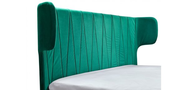 Современная кровать Sunray 160×200 — коричневая — фото 3