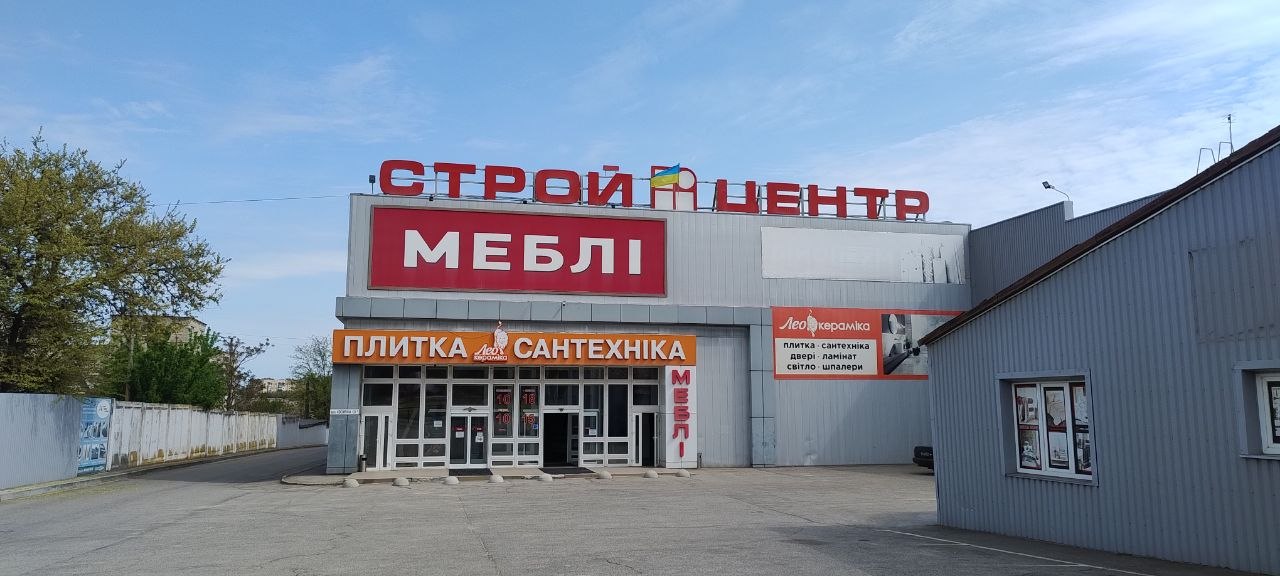 Фасад партнерського шоуруму Vito Palazzo у Запоріжжі